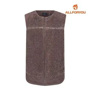 [올포유]여성 테이프장식 부클 패딩 베스트 ALVEL9231 505 G_P402093046