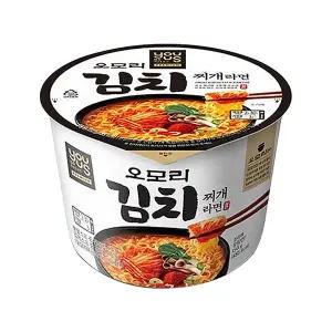 오모리 김치찌개라면 큰컵 150g x 16개 1박스