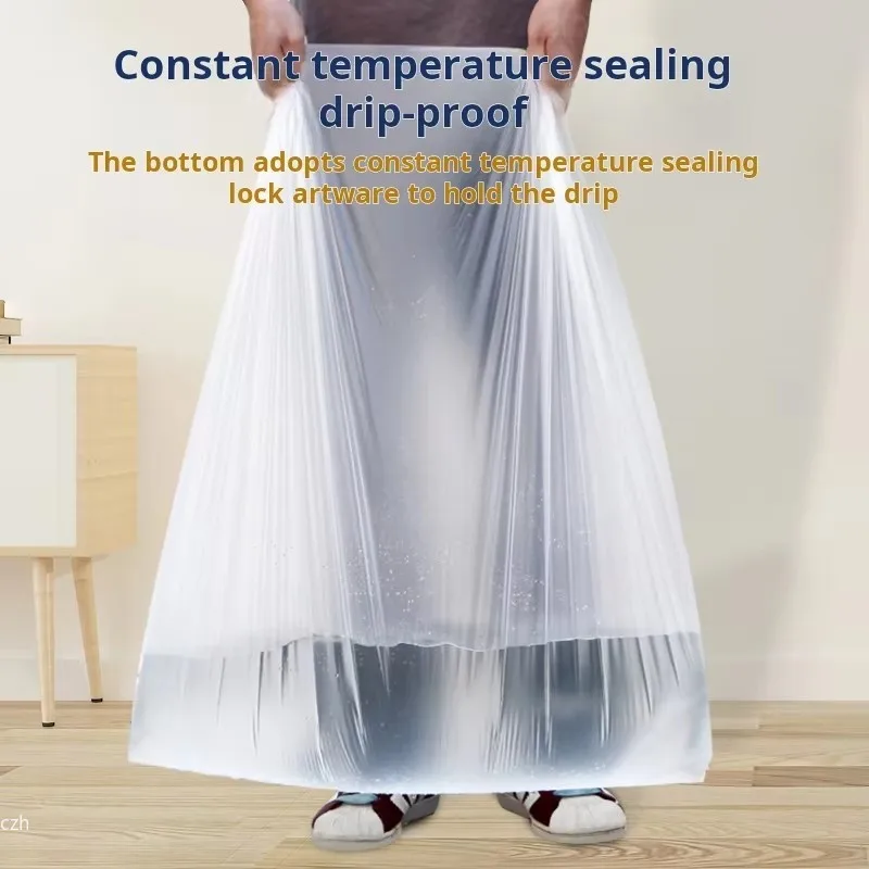 쓰레기 봉투 대용량 쓰레기 봉투 일회용 두꺼운 보관 가방 투명 재활용 쓰레기통 라이너 가방 플라스틱 쓰레기 봉투