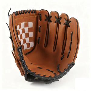 성인 및 청소년용 야구 글러브 9.5-12.5인치 훈련용 외야 글러브 프리미엄 합성 가죽 야구 소프트볼 (야구공 제외)