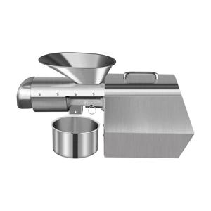 팜유, 올리브씨 및 아마씨용 미니 오일 프레스 – 냉압착 및 열압착 기능