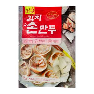 굿프랜즈 김치 손만두 1400g