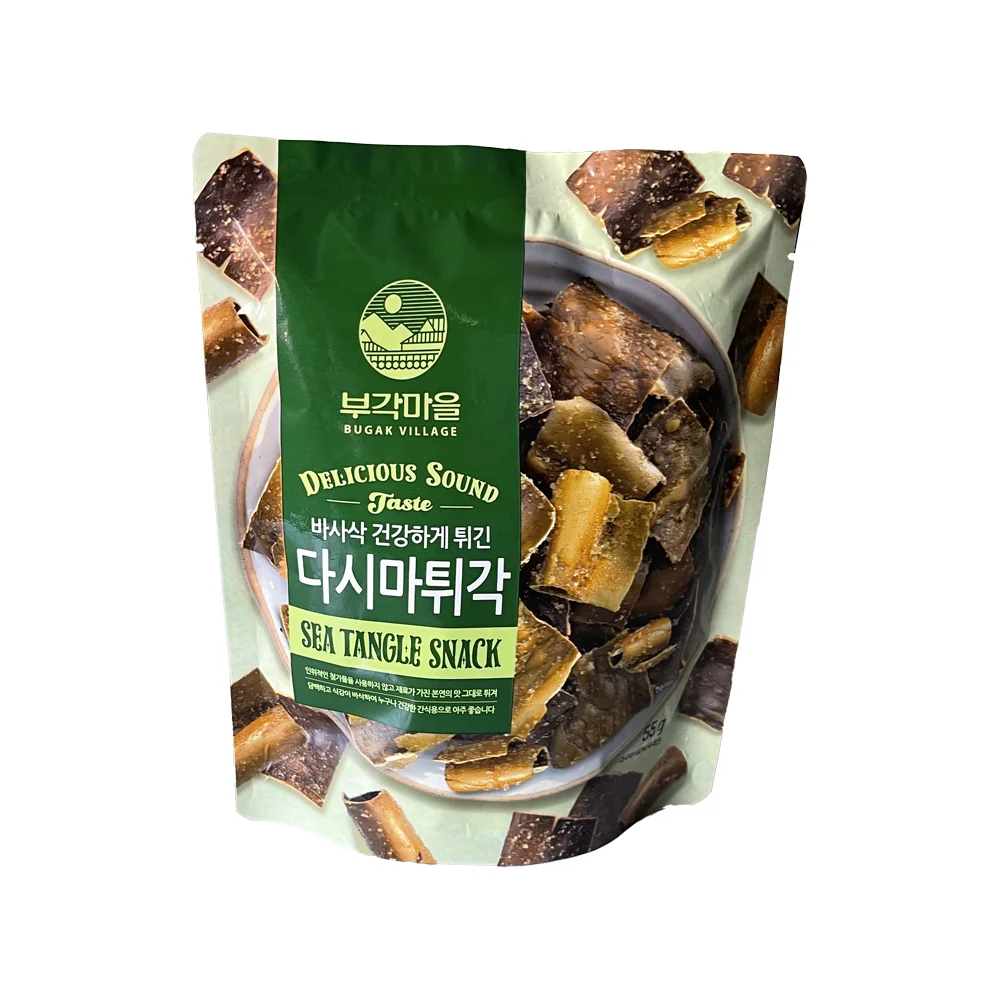 시원밥상 바삭한 다시마튀각 55g 건강한 간식 과자 안주 부각
