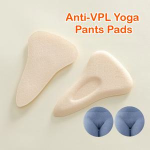 여성 안티 VPL 요가 바지 패드 낙타 발가락 예방 원활한 팬티 삽입 라이너 보이지 않는 두꺼운 거싯 신중한 사타구니 스포츠
