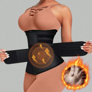 여성용 허리 트레이닝 벨트, 허리 트리머 사우나 벨트, 스포츠 벨트, 복부 조절 슬리밍 벨트, 허리 트레이너 1개