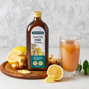 프리미엄로사 생강 레몬 원액 즙 100% 500ml 2병