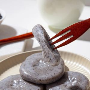 [한호떡집] 굳지않는 절편 앙금떡(흑임자) 40개입 (선물상자)