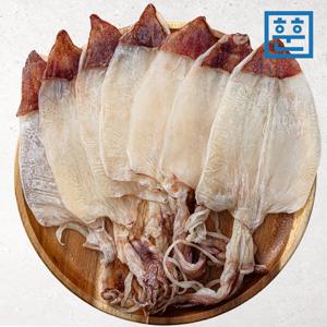 [훈훈수산] 우유빛 건한치 반건조 한치 쫄깃쫄깃 부드러운 마른 안주 간식 오징어 건어물