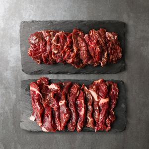 [다담육] 호주산 안창살 300g x 2팩+토시살 300g x 2팩 / 총 1.2kg