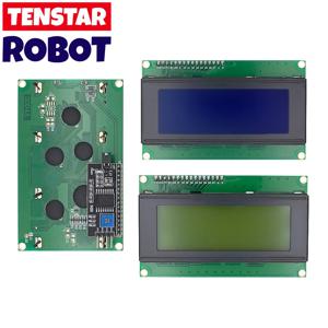 아두이노용 직렬 인터페이스 어댑터 모듈, 블루 그린 스크린 문자, LCD IIC, LCD2004 + I2C, LCD2004, 20x4, 2004A