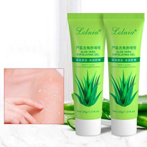 페이셜 각질 제거 젤, 비스크럽 부드러운 각질 제거제, 얼굴 및 바디 각질 제거 및 클렌징, 빛나는 피부 공개, 30ml