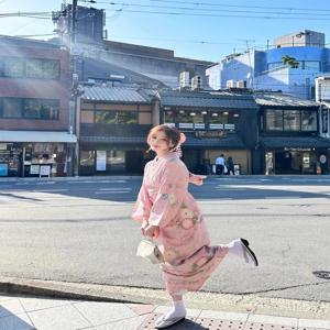 사쿠라 프레시 핑크 일본 기모노 소녀 사진 셀피 스튜디오 의류 여성 스타일 전통 민족 무대 의상