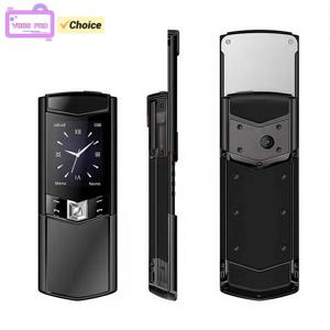 새로운 V888 Pro 슬라이드 폰 MT6261 GSM 2G 2.0인치 화면 듀얼 SIM 듀얼 스탠바이 Mp3/Mp4 FM 블루투스 클래식 휴대폰