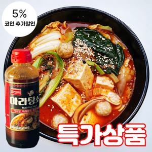 (식판사) 화미 마라탕소스 410g x 1개 매콤하고 얼얼한 맛을 내는 소스라서, 중국식 매운 요리에 사용됩니다.