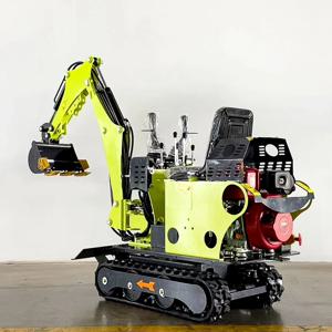 무료 배송 유로 5 EPA 엔진 0.8톤 1톤 미니 굴삭기 소형 크롤러 굴착기 고품질 농장용 마이크로 굴삭기