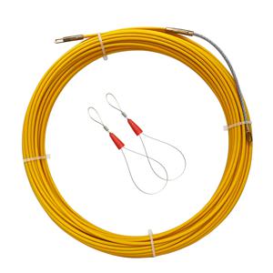 3mm 15m 30m 유리 섬유 덕트 Rodder 물고기 테이프 막대 케이블 풀러 배선 릴 도관 케이블 러닝 풀러