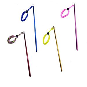 14 ''/35cm 다이빙 스틱 조정 가능한 손목 끈 다이버 수중 신호 장치가있는 알루미늄 합금 소음 발생기 막대 포인터