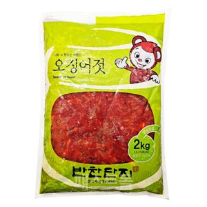 반찬단지 오징어젓(비닐) 2kg