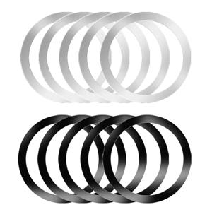 Magsafe 금속 플레이트 링 스티커에 대 한 3/5/10pcs 플레이트 자동차 자석 홀더 아이폰 14 15에 대 한 무선 충전 범용 금속 시트