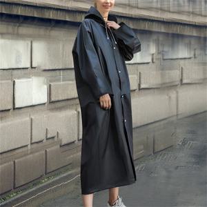 새로운 unisex evc 방수 비옷 야외 하이킹 휴대용 성인 판초 비옷 비상 야외 경량 안티 레인 코트