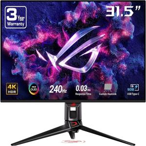 (빠른 배송) ASUS/// ROG// Swift 32인치 //4K OLED 게이밍 모니터 (PG32UCDM) - UHD (3840 x 2160), QD-OLED, 240Hz, 0.03ms, G-SYNC