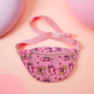 스티치 허리 가방, 소형 크로스바디 백, 액세서리 보관용 프린트 동전 지갑 휴대폰, 동전, 소형 품목 일일 여행