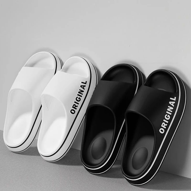 여성용 클래식 슬리퍼 미끄럼 방지 부드러운 실내외 편안한 여름 신발 남성용 신발