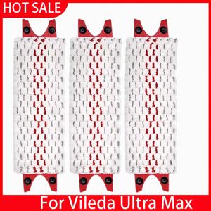 Vileda Ultra Max Microfibre 바닥 걸레 패드 교체 플랫 걸레 천 빠른 건조 기계 세척 가능 재사용 가능한 청소 도구