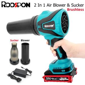 2 in 1 3200W 강력한 에어 블로워 350000RPM 전기 터보 제트 블로워 3단계 진공 청소기 마키타 배터리 도구용