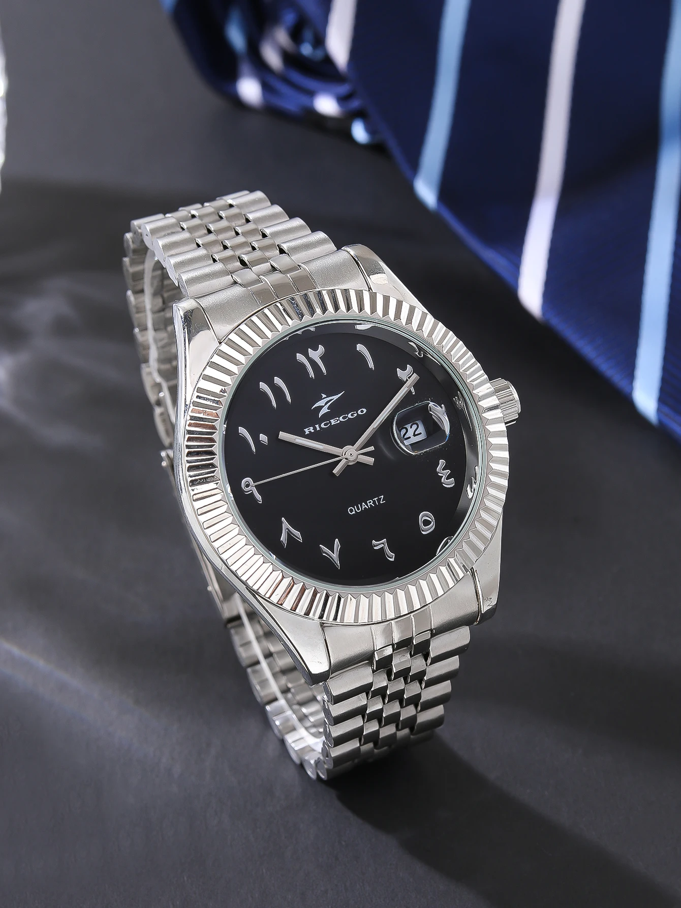 스포츠 스테인레스 스틸 쿼츠 시계 남성 패션 럭셔리 비즈니스 손목 시계 크로노 그래프 Reloj 남성 여성 생일 선물