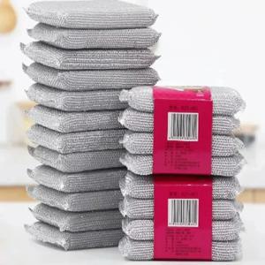 4개 부드러운 설거지 스펀지 – 냄비, 프라이팬, 조리기구 및 주방 표면용 긁힘 방지 청소 패드