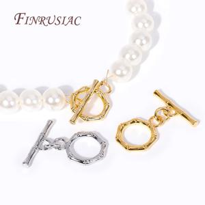 18K 금도금 토글 클래스프 (보석용), 황동 금속 클래스프 (팔찌용), OT 클래스프, 보석 제작 용품, DIY 액세서리