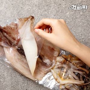 [품질보증] 구룡포건조 원양산 반건조오징어 피데기 왕 5미 (약 650g)