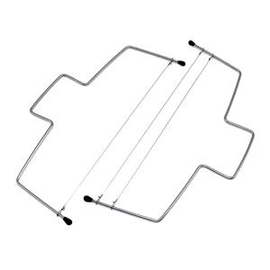 더블 라인 조정 가능한 금속 케이크 커터, 스테인레스 스틸 케이크 페이스트리 슬라이서 도구, 장식 몰드 제빵기, 주방 제빵 도구