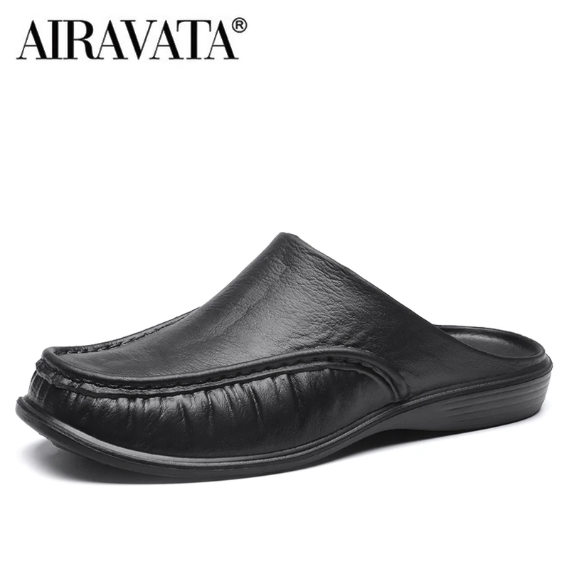 남성 EVA 슬리퍼 슬립 온 플랫 슈즈 패션 비치 샌들 홈 슈즈 사이즈 40-47