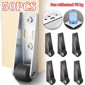 캐스터 휠 긴 브래킷 회전 캐스터 측면 장착 캐스터 가구 바퀴 가구용 부드럽고 조용한 롤링 캐스터