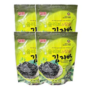 시골김 올리브&칼슘 김자반 70g 4개