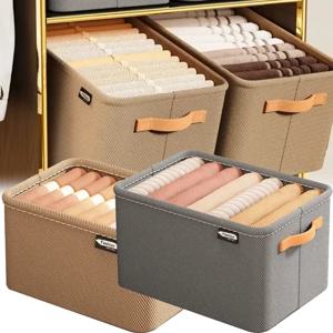 두꺼운 옷 주최자 바지 스웨터 보관 캐비닛 청바지 보관 상자 옷장 의류 보관 주최자 아기 안전 좌석