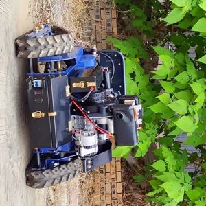 맞춤형 미니 스마트 크롤러 무선 잔디 깎는 기계 골프장용 4행정 충전식 예초기