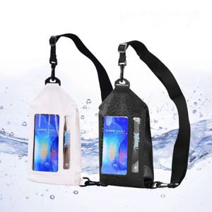 스마트폰 대용량 크로스백 방수가방 힙색 물놀이 수영장 핸드폰 방수팩 수영가방