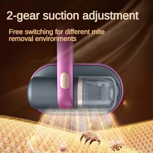 가정용 매트리스 진공 청소기 자외선 살균기 소형 핸드헬드 무선 진드기 제거기 USB 충전 휴대용