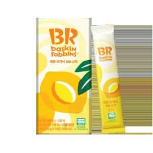 배스킨라빈스 오가닉 100 레몬즙 280g(14포)