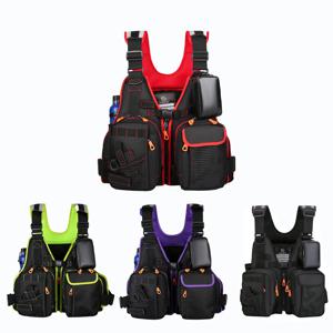 남성용 전문 바다 낚시 조끼 야외 대형 부력 조정 성인 수영 다기능 재킷