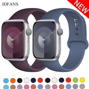애플 워치 스트랩용 실리콘 밴드, 스포츠 팔찌, iwatch 시리즈 8, 7, 6, 5, 4, 3, SE 9, 울트라 2, 49mm, 44mm, 45mm, 40mm, 41mm, 42-38mm, 45mm