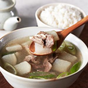 ★한우소고기무국X5팩★한우로 만들어 진한 소고기무국 550g X5팩