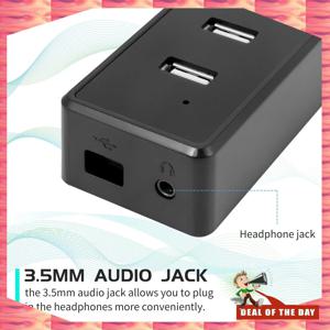 24시간 배송 3 In 1 컴퓨터 스피커(마이크 및 허브 포함) USB 회의 스피커, 화상 회의용 PC 마이크