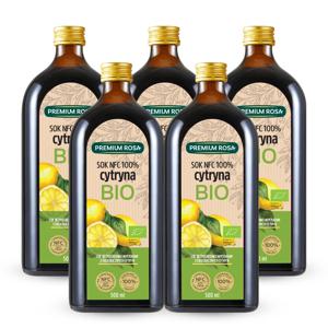 프리미엄로사 유기농 레몬 원액 500ml 5병