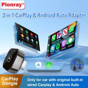새로운 Pionray 업그레이드된 iPhone용 무선 Carplay 어댑터 안정적인 전송 및 지연 없음 유선을 무선으로 변환