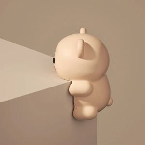 1개 아기 안전 테이블 모서리 보호대 PVC 소프트 충돌 방지 각도 보호대 토끼 공룡 곰 어린이용 안전 모서리 가드