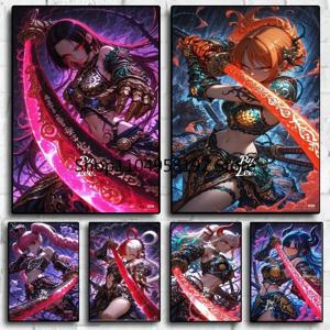 유명한 일본 고전 애니메이션 보아 핸콕 액자 없는 캔버스 프린트 포스터 거실 홈 데코 만화 벽 예술 그림